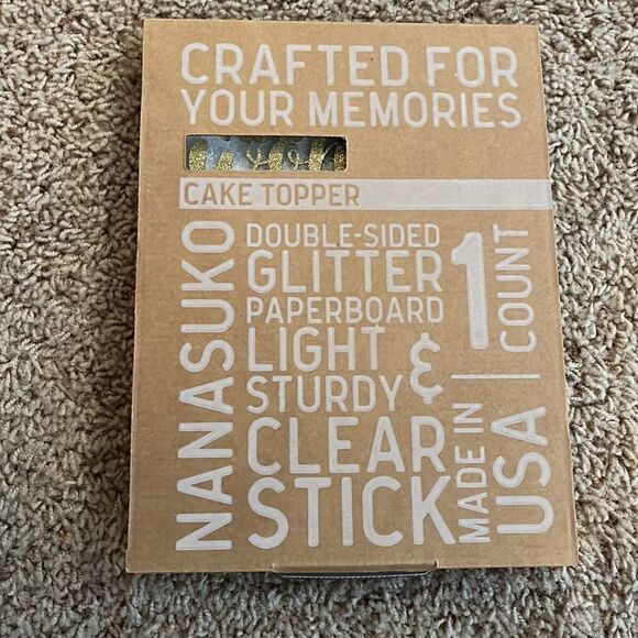 Brand New NWT Cake Topper Baby Gender Reveal - Picture 6 of 10